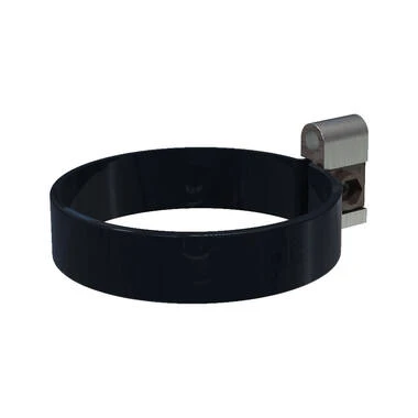 Хомут трубы графит RAL 7024 GLC PVC